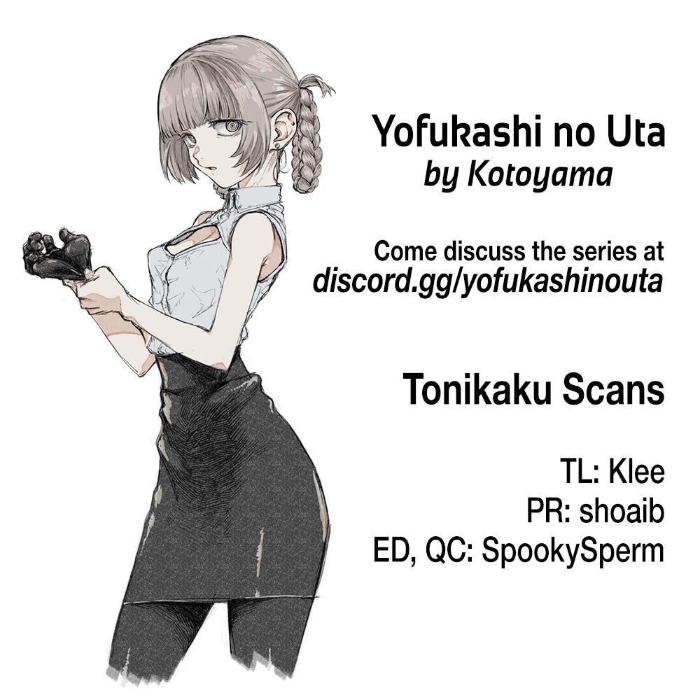 Yofukashi no Uta Capítulo 183 – Mangás Chan